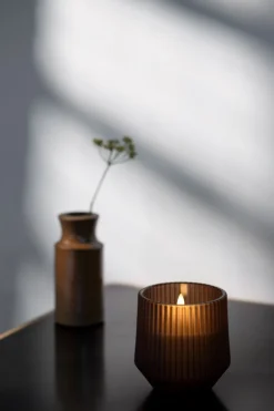 Glas LED Duftlys, Awaken