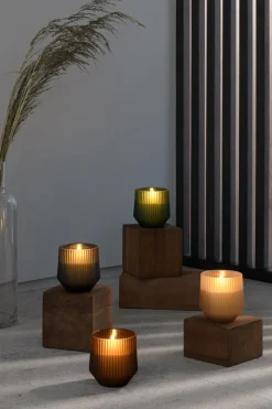 Glas LED Duftlys, Harmony