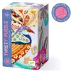 Glimmer Påfugl Puslespil
