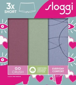 GO Crush 3-pak Shorts, Multiple Colours 8, M