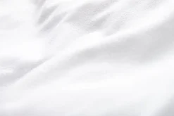 Gots Jersey Boxlagen, Hvid, 180x200x35 cm