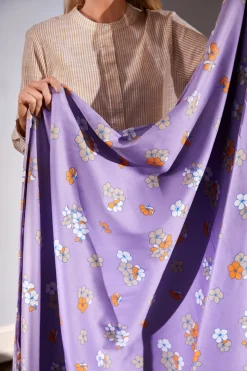 Grand Pleasantly Sengetøj, Lavendel, 140x220 cm