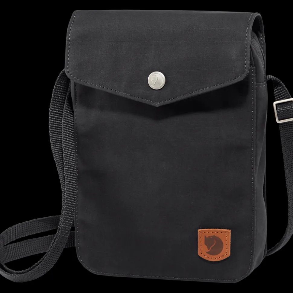 Greenland Pocket Skuldertaske, Black