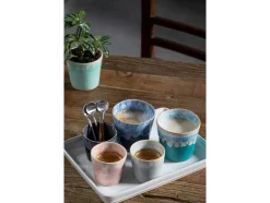 Gres Espressokop, Rosa, 10 cl