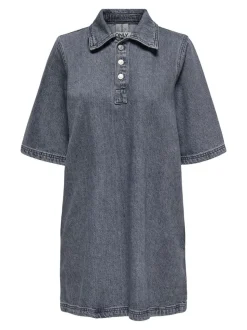 Gry Kjole, Grey Denim, S