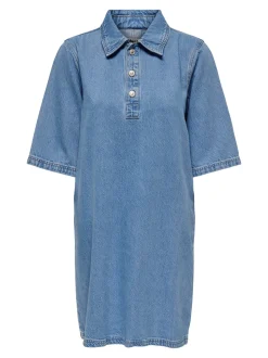 Gry Kjole, Light Blue Denim, M