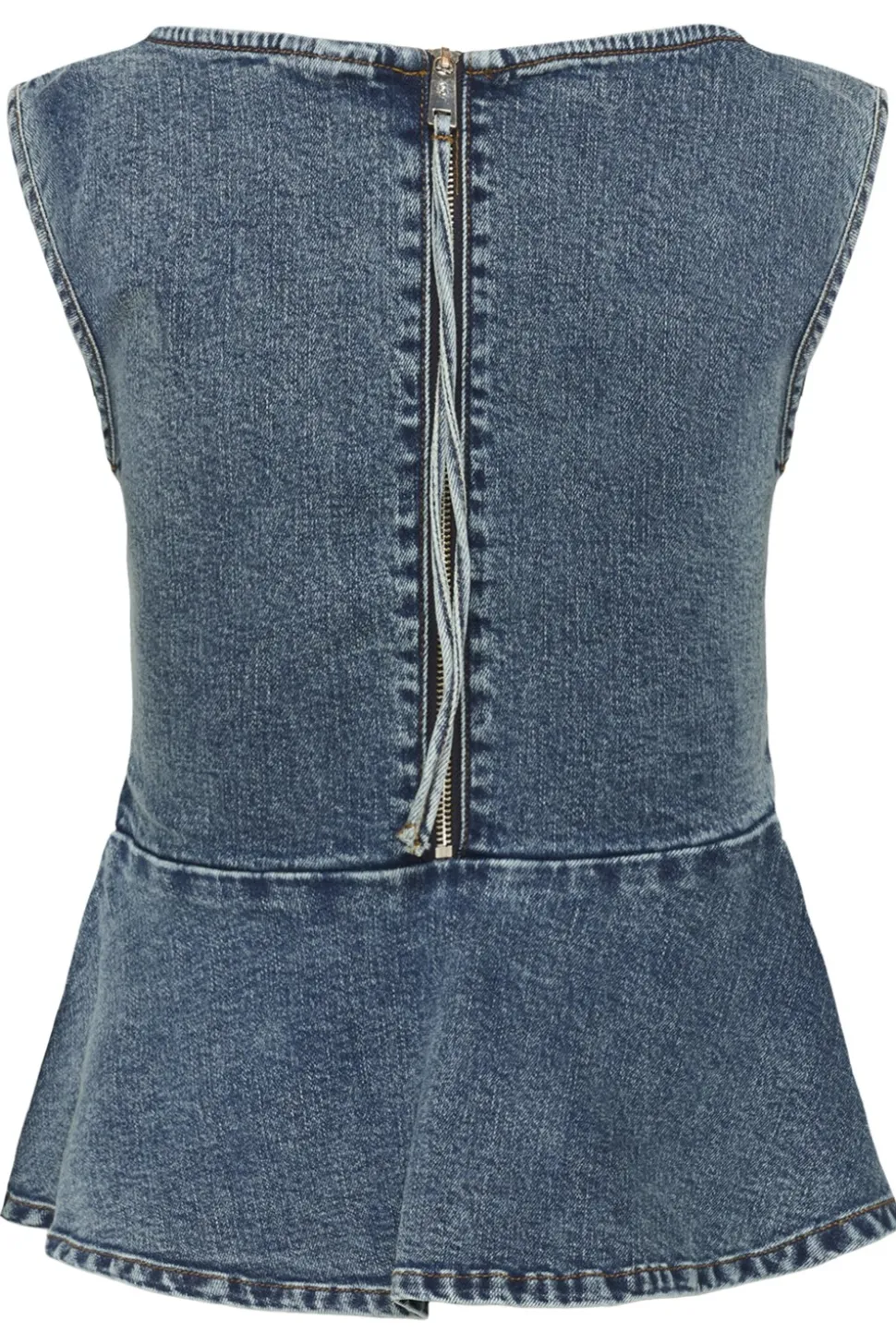 GZviva Vest, Vintage Blue Denim, 36
