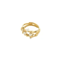 Hadley 2-pak Ring, Gold Plated