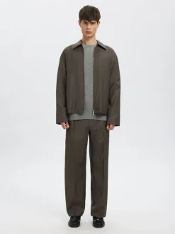 Hagen 254 Wool Overshirt, Major Brown Checks, XL