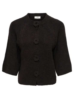 Hailey Rose Cardigan, Chocolate Torte, L