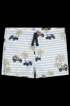 Haki Badebukser, White, 74-80 cm