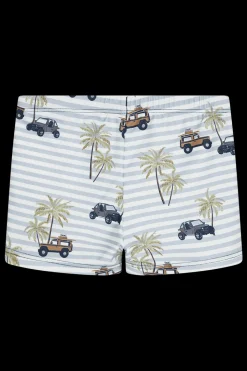 Haki Badebukser, White, 74-80 cm