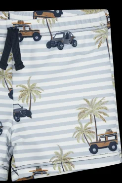 Haki Badebukser, White, 74-80 cm