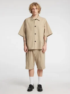 Halden Shorts, Weathered Teak W. Coconut Milk, L