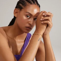 Hallie Armbånd, Guld, 16,5+3 cm