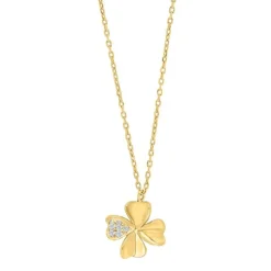 Halskæde med Vedhæng, Guld, 42 cm