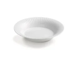 Hammershøi Dyb Tallerken, Hvid, Ø21 cm