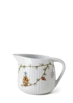 Hammershøi Jul Saucekande, White With Deco, 0,66 L