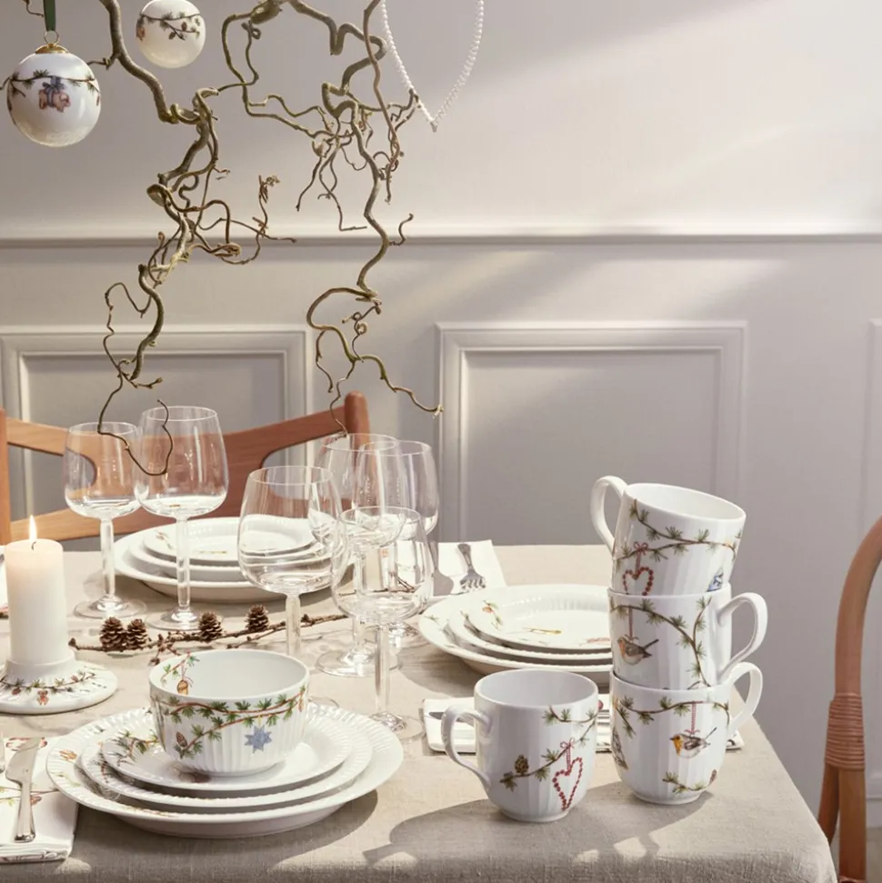 Hammershøi Juleskål, Hvid, Ø12 cm