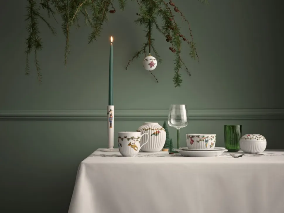 Hammershøi Juleskål, Hvid, Ø12 cm