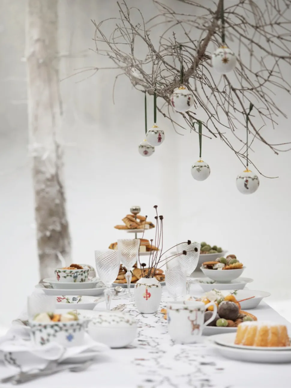 Hammershøi Juleskål, Hvid, Ø12 cm