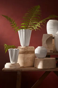 Hammershøi Unfold Vase, White