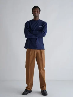 Hanes T-shirt, Navy, S