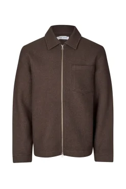 Hannes Full Zip Cardigan, Turkish Coffee, M