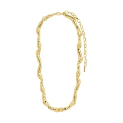 Harrison Halskæde, Gold Plated, 38+12 cm