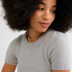 Harrison Halskæde, Gold Plated, 38+12 cm