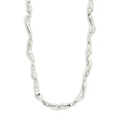 Harrison Halskæde, Silver Plated, 38+12 cm