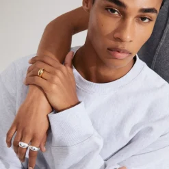 Harrison 2-pak Ringe, Gold Plated