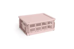 Hay Colour Crate Medium Plastiklåg, Blush