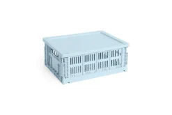 Hay Colour Crate Medium Plastiklåg, Soft Blue