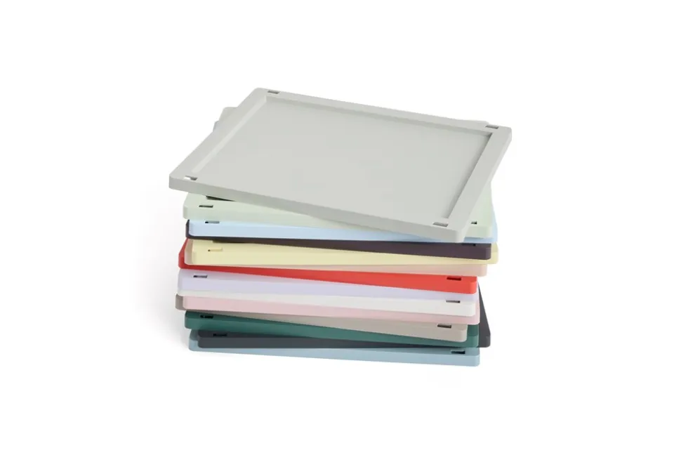 Hay Colour Crate Medium Plastiklåg, Mint