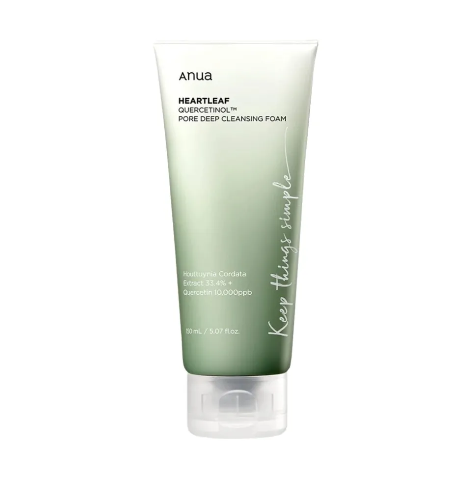 Heartleaf Quercetinol Pore Deep Cleansing Foam, 150 ml