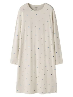 Hearts Natkjole, Peyote Melange 122-128 cm