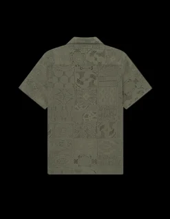 Hector Lace Skjorte, Olive Night, M