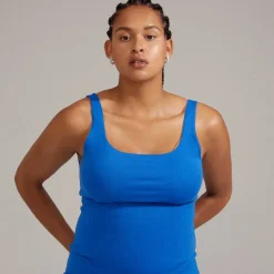 Heli Crystal Hoops, Silver Plated