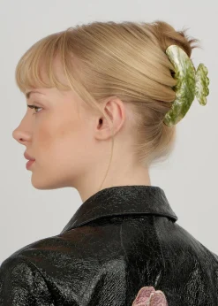 Helle Matcha Big Hårklemme, Cool Matcha