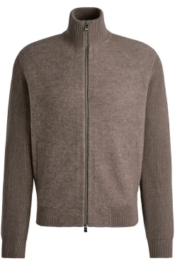 H-Emeraviglio Cardigan, Dark Beige, XL