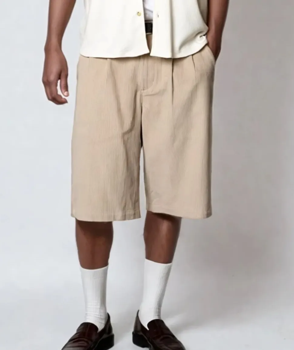 Herbert Cord-16 Shorts, Sand, S