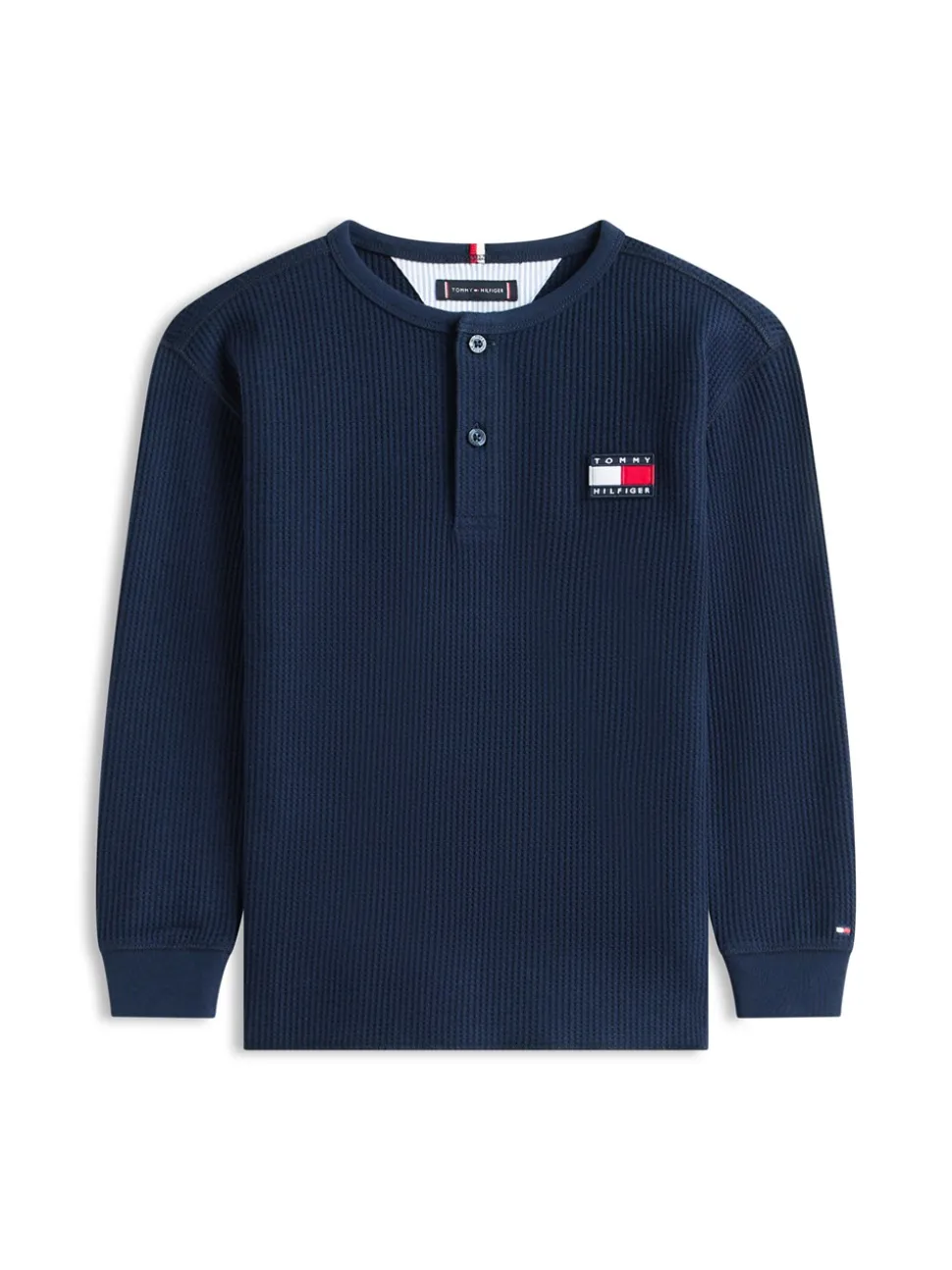 Heritage Henley Bluse, Dark Night Navy, 164 cm