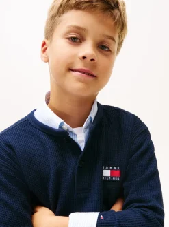 Heritage Henley Bluse, Dark Night Navy, 164 cm