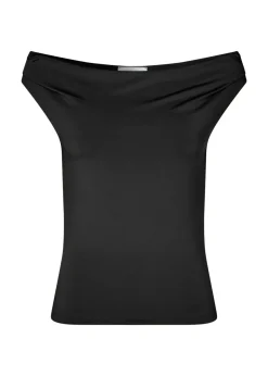 HimaMD Off-shoulder Top, Black, XS