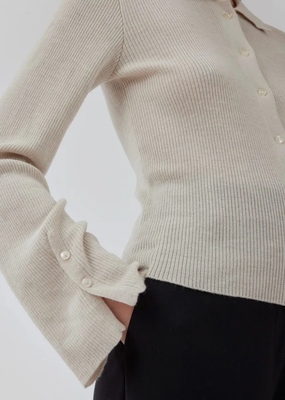 HirokiMD Cardigan, Summer Sand, L