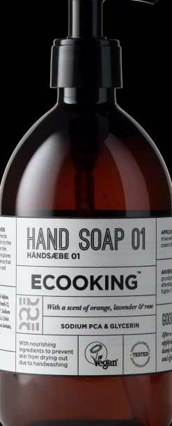 Håndsæbe 01, Orange/ Lavendel/ Rose, 500 ml