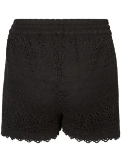 Honey Lace Shorts, Black, S