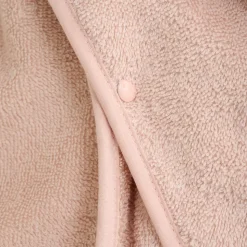 Hooded Badeponcho, Rose Dust, 98-104 cm