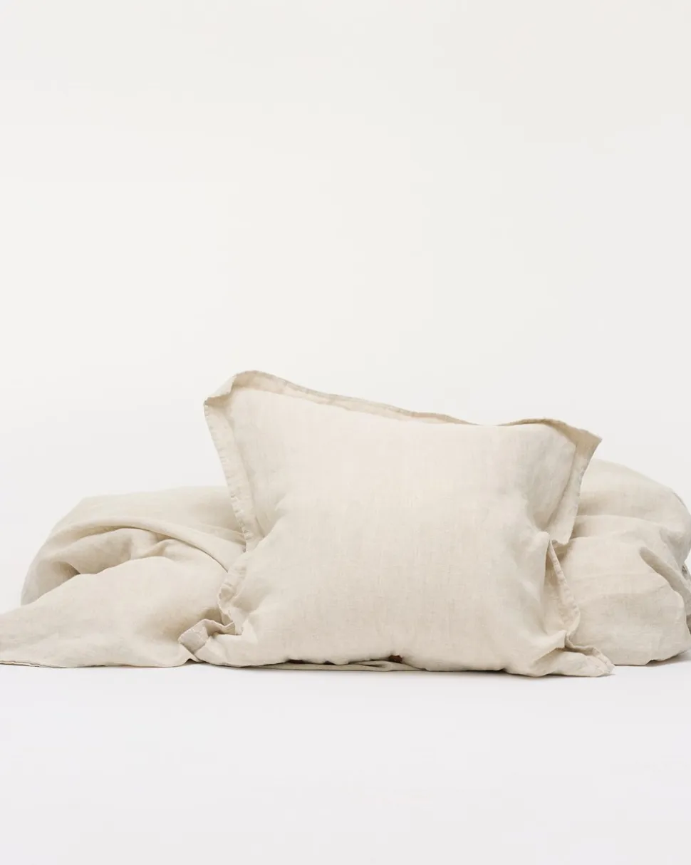 Hørsengetøj, Natur, 140x220 cm